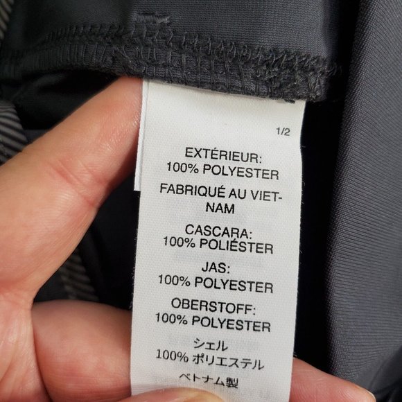 Vuori Pants Mens 32 Gray Meta Tapered Leg Stretch Chino Flat Front Pockets - Picture 6 of 12